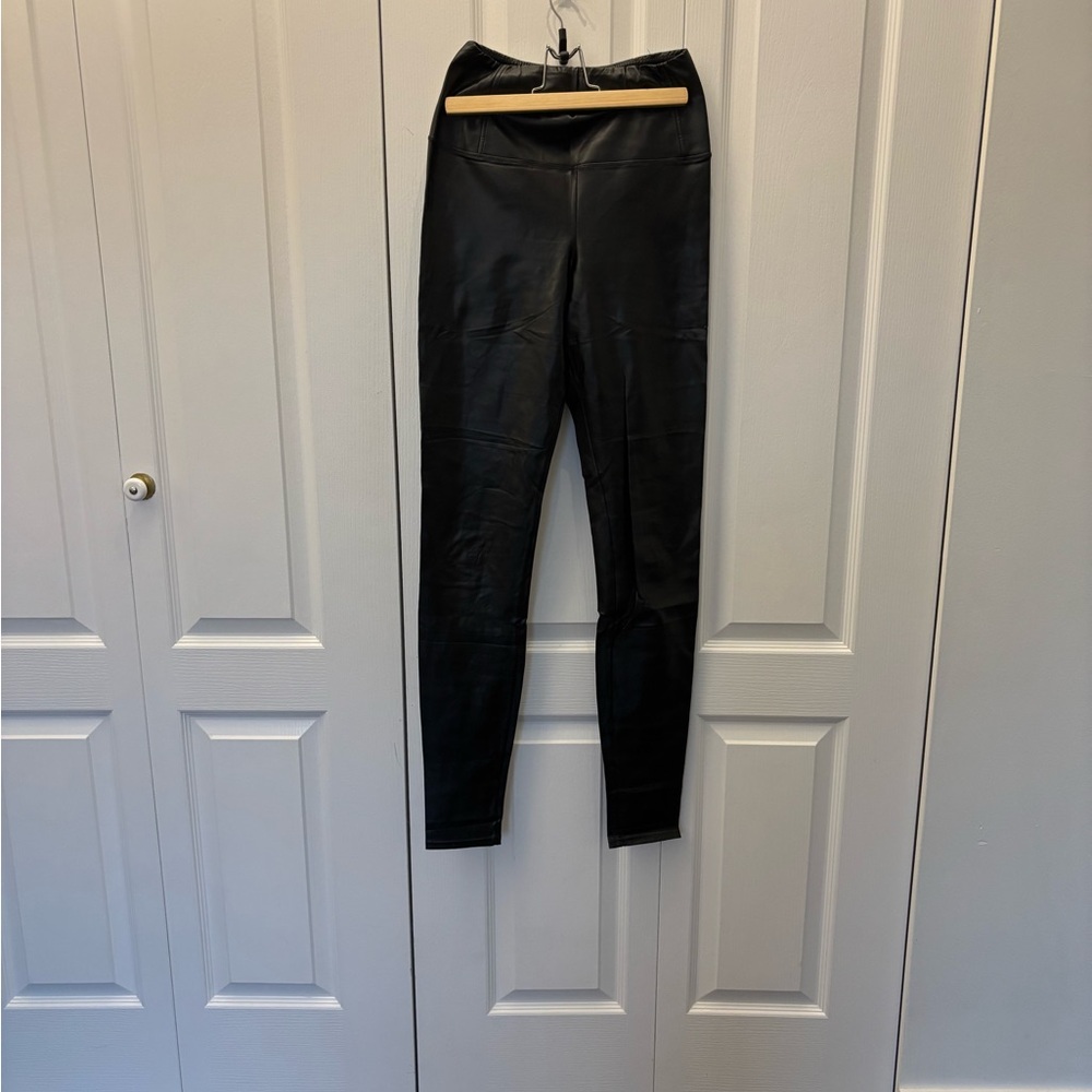 Wilfred “Leather” Black Leggings